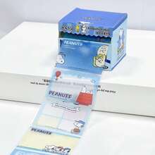 Hộp 126 tờ giấy ghi chú Snoopy có thể xé rời, thích hợp cho học sinh đánh dấu các điểm quan trọng, giấy ghi chú trong suốt, nhãn dán học sinh, sổ ghi nhớ văn phòng, quà tặng nhỏ. - Nhiều màu - Xem 3
