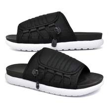 Men's Asuna Slide Sandal, Anatomical, Cloud Sandal, Women's Summer Classic, Lightweight, Soft, Comfortable, Carnival - 黑色 - 查看 3
