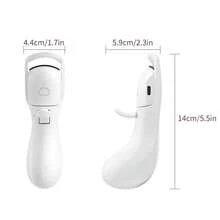 Rizador de pestañas eléctrico recargable, control de temperatura de 3 niveles, rizado y moldeado duradero, rizador de pestañas perfecto para unas pestañas hermosas - Multicolor - Ver 9