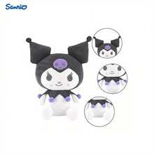 SANRIO 三丽鸥酷洛米卡通动漫毛绒玩偶，可爱小恶魔玩偶，卧室装饰，桌面摆件，汽车配件，适合所有年龄段，材质柔软舒适，生日和圣诞节的理想礼物 - 彩色 - 查看 3