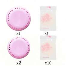 2/6/12pcs Home Fragrance Sachets For Closet & Drawers, 50pcs Refill Scented Sheets, Suitable For Wardrobe, Drawers, Room, Bathroom, Car, Long-Lasting Fragrance (Lavender Scent). (Pink - Cherry Blossom, Purple - Lavender, Yellow - Osmanthus, Green - Jasmine) - Multicolor - View 10