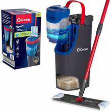 O-Cedar H2prO Flat Mop System | Quick Cleaning Tool | Clean With Clean Water | Machine Washable Reusable Microfiber Mop Pad |  On Wood Floors, Vinyl, Tile, Baseboards, Walls - H2proO - 查看 10
