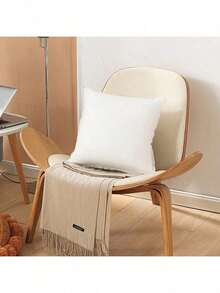 2 pcs Inserc de Almohada con  Rellenos de Almohada Inserc de Almohada de 45 x 45cm Núcleo de Almohada para sofá Cama Blanco cuadrado tela no tejida - Blanco - Ver 7