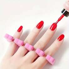10/50/100/200 piezas Separador de dedos de los pies, Divisor de dedos de alta calidad, No dañino y no compresivo, Herramienta espaciadora de manicura para uñas, Adecuado para principiantes y artistas de uñas profesionales - Multicolor - Ver 2