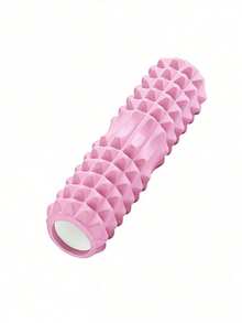 1pc Yoga Roller, Hollow Fitness Equipment, Crescent Foam Roller, Muscle Relaxation Massage Roller, Leg Slimming Tool, Yoga Foam Roller, Muscle Relaxation Massage Stick, Yoga Pilates Beginner Wolf Tooth Stick, Foam Roller Supplies, Hollow Yoga Column - Multicolor - View 8