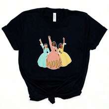 Summer ClothesAnd Pixar's Toy Storys Mama Mother's Day Mom Birthday T-Shirt HoodieLoose And Comfortablesummer Outfits For Women - Black 7 - View 11