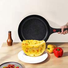 Antihaftbeschichtete Bratpfanne mit abnehmbarem Griff, geeignet für alle Herdarten einschließlich Induktionskochfelder, 28 cm Durchmesser und 5 cm Höhe. - Übersicht 8