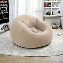 Large Lazy Inflatable Sofa Chair PVC Lounge Chair Bean Bag Sofa Futon Sofa Tatami Living Room Supplies Gifts - Multicolor - View 12