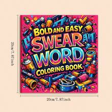 A Book Of Interesting Dirty Talk Design Suitable For Adults - With Bold And Easy-To-Read Pages, This Unique Creative Art Book Is Perfect For Stress Relief And Fun Relaxation. It Is Ideal For Giving As A Gift And For Boosting Daily Mood. It Is An Excellent Funny Gift For Relaxation And Emotional Release. - Multicolor - View 3