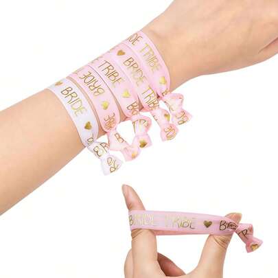 11件套新娘头饰套装，单身派对手链套装，适合准新娘、新娘、婚礼、单身派对、派对用品、婚礼装饰、婚礼配饰、伴娘团、派对用品、伴娘礼物、婚礼回礼、婚礼用品