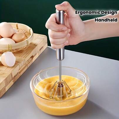 Máy đánh trứng cầm tay không dây 1 cái - 4 tốc độ, que đánh trứng bằng kim loại, thích hợp cho việc làm bánh và nấu nướng, máy đánh kem, bánh và lòng đỏ trứng di động, dụng cụ nhà bếp thiết yếu, tay cầm tiện dụng và thiết kế bền chắc. Nhẹ và di động, cấu trúc chắc chắn, thích hợp cho việc nấu ăn và cắm trại ngoài trời, dụng cụ nhà bếp, món quà Giáng sinh hoàn hảo.
