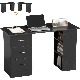 Black With Silver Handles