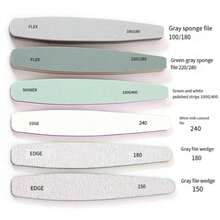 6pcs Green Alliance Professional Manicure Tool Set - Hand Care & Nail Enhancement - Nail Scraper - Nail File - View 6