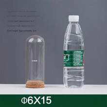 1 chiếc mái vòm thủy tinh trong suốt kèm đế gỗ tự nhiên, thích hợp để trưng bày cây cảnh, tạo tiểu cảnh, dùng làm nắp đậy bằng kính/vật trang trí/vật trang trí chống bụi, phù hợp để trang trí bàn làm việc trong phòng khách và phòng ngủ, phong cách Bắc Âu và Ấn Độ. - hình trụ - Xem 19