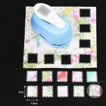 XTJE Manual Press Stamping Tool, Easy-To-Use Paper Stamping For Crafts, Card Making, And Scrapbooking - Azul - View 4