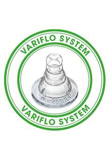 Kit Bebé 3 Biberones Variflo Chupón Dispensador BPA Libre - Azul - Ver 3