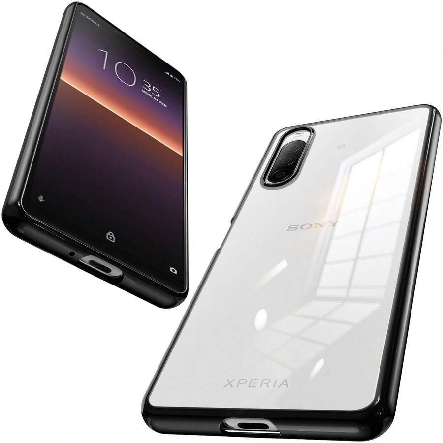 Xperia 10 II ã±ãŒã¹ ã¯ãªã¢ ã¹ããã±ãŒã¹ éæ èå ãœãã TPU èè¡æ ã¡ããå å·¥ ã¹ãã©ããããŒã«ä»ã 軜é - ãã©ã㯠- ãã§ãã¯ãã 1