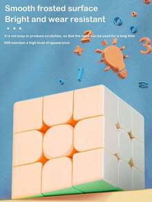 Đồ chơi khối lập phương ma thuật mini 3x3x3 bằng sợi carbon, dành cho người mới bắt đầu, chất lượng cao, mịn như lụa, cổ điển 3x3xbe, đồ chơi giải đố màu sắc giúp giảm căng thẳng và giải rubik nhanh - Nhiều màu - Xem 8