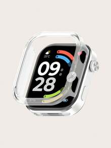 1pc Women/Men Plain PC Hollowed-Out Watch Protective Case Compatible With Watch 6 Scartch Proof / Quick Release Smartwatch Accessories - Watch 6 - View 11