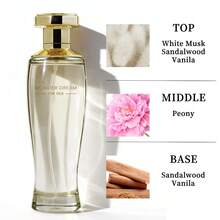 Wish 3.4fl Oz Women's Eau De Parfuma Spray, Long-Lasting Perfume, Notes Of White Musk, Sandalwood, Vanila, Perfect For Dating, Sweet Playful Youthful Girlfriend Wife Mother Friend Birthday Graduation Party Travel Camping Outdoors School Campus Trip Festivals Anniversary Summer Fall Autumn SummerSelections Summer Must-Haves Summer Classic Sweet Style Gift Charm Vibe For Daily Use - Xạ hương trắng/Gỗ đàn hương/Vanila - Xem 8