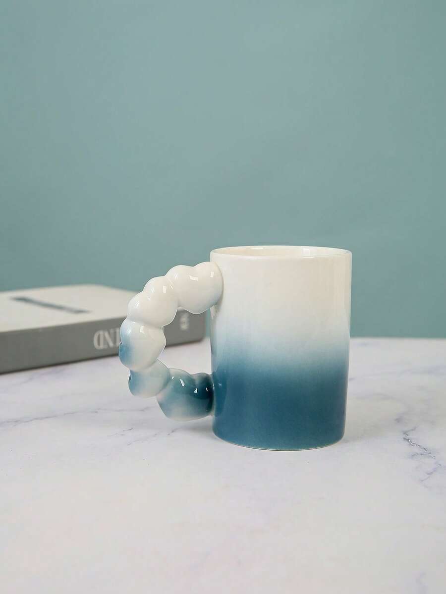 1 chiếc cốc sứ ombre sáng tạo, cốc cà phê văn phòng tay cầm hình trái tim cá nhân hóa, cốc nước gia đình phong cách retro, cốc đôi lãng mạn, cốc ăn sáng, cốc uống nước đôi, cốc nước lễ tân khách sạn, cốc tiệc tốt nghiệp, quà tặng - Nhiều màu - Xem 1