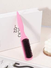 Nylon Brush Suitable For All Hairstyles, Hair Cutting & Cleaning, Durable ABS Plastic Handle - Multicolor - View 5