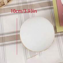 1pc Large 10cm Slow Rebound Japanese Squishable Stress Relief Squeeze Toy - White - View 10