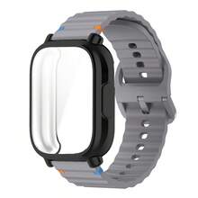 小米 Watch 5 Active/5 Lite 全屏保护壳+硅胶表带,采用 TPU 软壳和透气运动表带。 - Redmi Watch 5Active - 查看 17