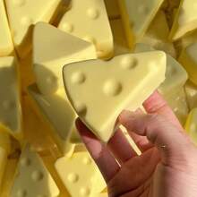 奶酪造型PU泡沫慢回弹柔软湿玩具，减压挤压面包玩具 - 彩色 - 查看 5