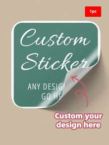 1-120张定制标签 - 方形贴纸，可印制任何设计、图片、Logo、文字，防水PVC材质，礼品，定制感谢标签，送给她、朋友、儿子、女儿的独特理想礼物，圣诞节贴纸，独立日贴纸，感恩节贴纸，复活节贴纸，艺术活动，家居生活，家居装饰，茶室，家庭，花园，办公室，时尚设计，家庭用品 - 彩色 - 查看 16