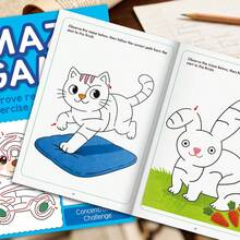 专注力训练和思维发展益智迷宫——适用于铅笔和蜡笔，有助于提高书写专注力并培养思维技能。这款迷宫系列兼具趣味性和互动性，是理想的礼物之选。 - 彩色 - 查看 6