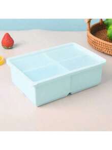 1pc Silicone Ice Cube Tray With Lid - Large Capacity Soft Ice Mold Suitable For Refrigerator, 1 Cup Size For Soups, Stews, Sauces - Dishwasher , Great For Christmas, Halloween, Easter, Thanksgiving - Multicolor - View 17