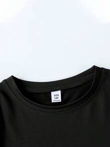 2pcs/Set Casual Crew Neck T-Shirt And Shorts Set For Teenage Boys, Featuring Unique Slogan Design, Suitable For Spring/Summer Occasions Like School, Sports, Travel, Vacation, Party - Multicolor - View 8