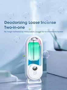 1 buah Diffuser Aroma Otomatis, Cocok untuk Kamar Tidur dan Kamar Mandi, Diffuser Kabut Aroma (Termasuk 4 Jenis Minyak Aroma 50ml), Dapat Digunakan untuk Diffuser Aroma, Pelembap Udara, Pewangi, Pembuatan Sabun, Cucian, dan Lainnya - MultiWarna - View 8