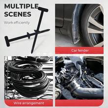 100/200/300pcs Heavy Duty Nylon Cable Ties With Lock Design, Featuring Tail And Button, Cable Tie Fasteners For Automotive And Daily Use - Multi-functional Repair Fixing Buckle - View 6