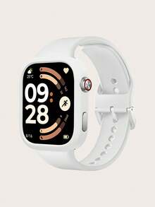 1个男女通用纯色软硅胶手表保护套，兼容6款手表，防刮擦/快拆智能手表配件 - Watch 6 - 查看 7