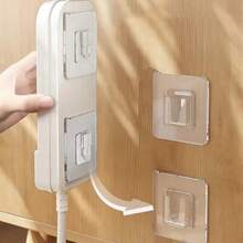 1-50对双面自粘墙钩，强力粘性，透明无痕，适用于厨房卧室墙面收纳 - 彩色 - 查看 5