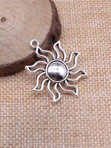 3pcs 35x31mm Sun Charms Pendant For DIY Jewelry Making Necklace Keychain Phone Chain Bracelet Making Accessories Handmade Craft Making Findings - Sun - View 8