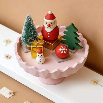 1 Set Lace Tray Silicone Plaster Mold Making Tools, DIY Cement, Concrete, Aromatherapy Resin, Handmade Storage Dish, Plant Pot Round Mold, Ideal For Craft Enthusiasts