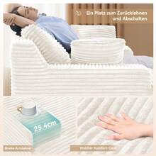 Nalupatio Sofas & Couches - Màu be - Xem 4