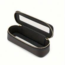 双面透明拉链化妆包，旅行装牙刷、牙膏、梳子、化妆洗漱包，旅行装化妆品和粉底气垫，梳妆台收纳盒，男女通用必备化妆包，化妆品收纳整理包，洗漱包，化妆品收纳袋，旅行化妆包，度假必备旅行礼品 - 彩色 - 查看 9