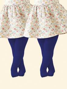 Quần legging cho bé gái 0-12 tuổi, quần tất khiêu vũ, quần legging ba lê, độ co giãn cao và mềm mại, quần tất nhung khiêu vũ cho trẻ em. - Nhiều màu - Xem 22