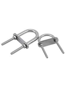 船用索具船首船尾眼U型螺栓，适用于船用五金件、管夹和不锈钢船用螺栓 - 彩色 - 查看 3