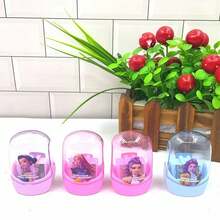 4pcs K-Pop Style Witch Pencil Sharpeners, Small Transparent Pencil Sharpeners, Prizes (Random Styles) - Multicolor - View 6