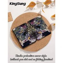 Butterfly Pattern Tablet Protective Case, Compatible With  9.7/10.2/10.5/10.9/12.9/Pro 11 (10th Gen), Galaxy Tab S6 Lite 10.4 Inch, Kindle Paperwhite (12th Gen, 2024 Release), Kindle (11th Gen, 2022 Release), Kobo Clara Color, Soft & Shock-Resistant, Smart Stand/Auto Wake/Sleep Function - Xem 9