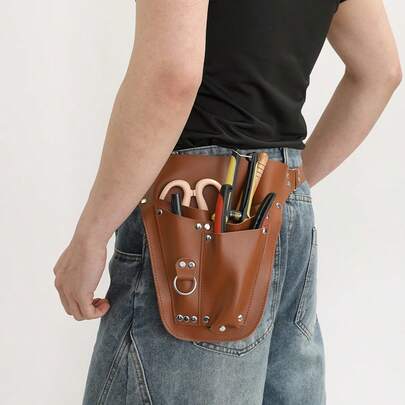 理发师剪刀腰包，美发师工具包，理发剪刀收纳袋，宠物美容剪刀整理袋