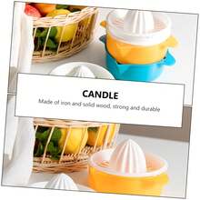 1 件装二合一手动榨汁器，便携式柠檬橙汁榨汁器，家用厨房工具 - 彩色 - 查看 5