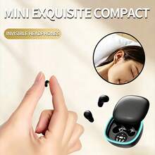 Invisible Wireless Earbuds - Deep Bass, Noise-Proof, Suitable For Various Scenarios (Workout/Sleep/Work/Study), 3 Colors - Perfect Daily Use Gift For Students/Fitness Enthusiasts - 彩色 - 查看 4