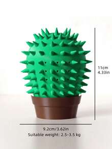 1pc Cactus Cat Self Scratcher / Self Groomer, Interactive Catnip Pet Accessory - one-size - View 2