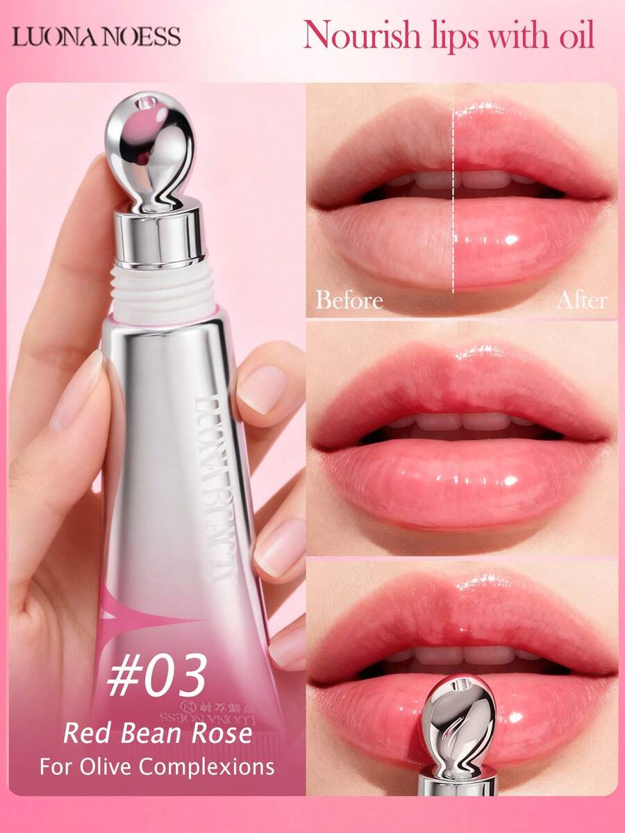 LUONANOESS Son bóng dưỡng ẩm & Huyết thanh môi, Dưỡng ẩm, Nuôi dưỡng, Ngăn ngừa nứt nẻ, Làm mờ nếp nhăn môi, Dầu dưỡng môi, Son dưỡng môi, Phù hợp cho phụ nữ và trẻ em gái, Lý tưởng cho mùa thu/đông, Tuyệt vời để sử dụng hàng ngày, Trang điểm cho người mới bắt đầu, Quà tặng cho bạn bè, bạn gái, vợ, Du lịch, Hoạt động ngoài trời, Ngày lễ, Giáng sinh, Sinh nhật, Tốt nghiệp, Tiệc tùng, Trang điểm thời trang